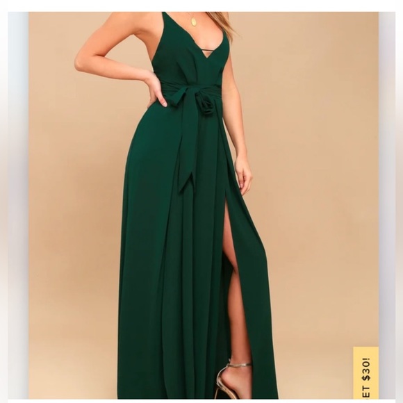 Lulus | Forest Green Jumpsuit - Picture 2 of 6